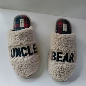 Men's Uncle Bear dearfoam slippers large 10-11